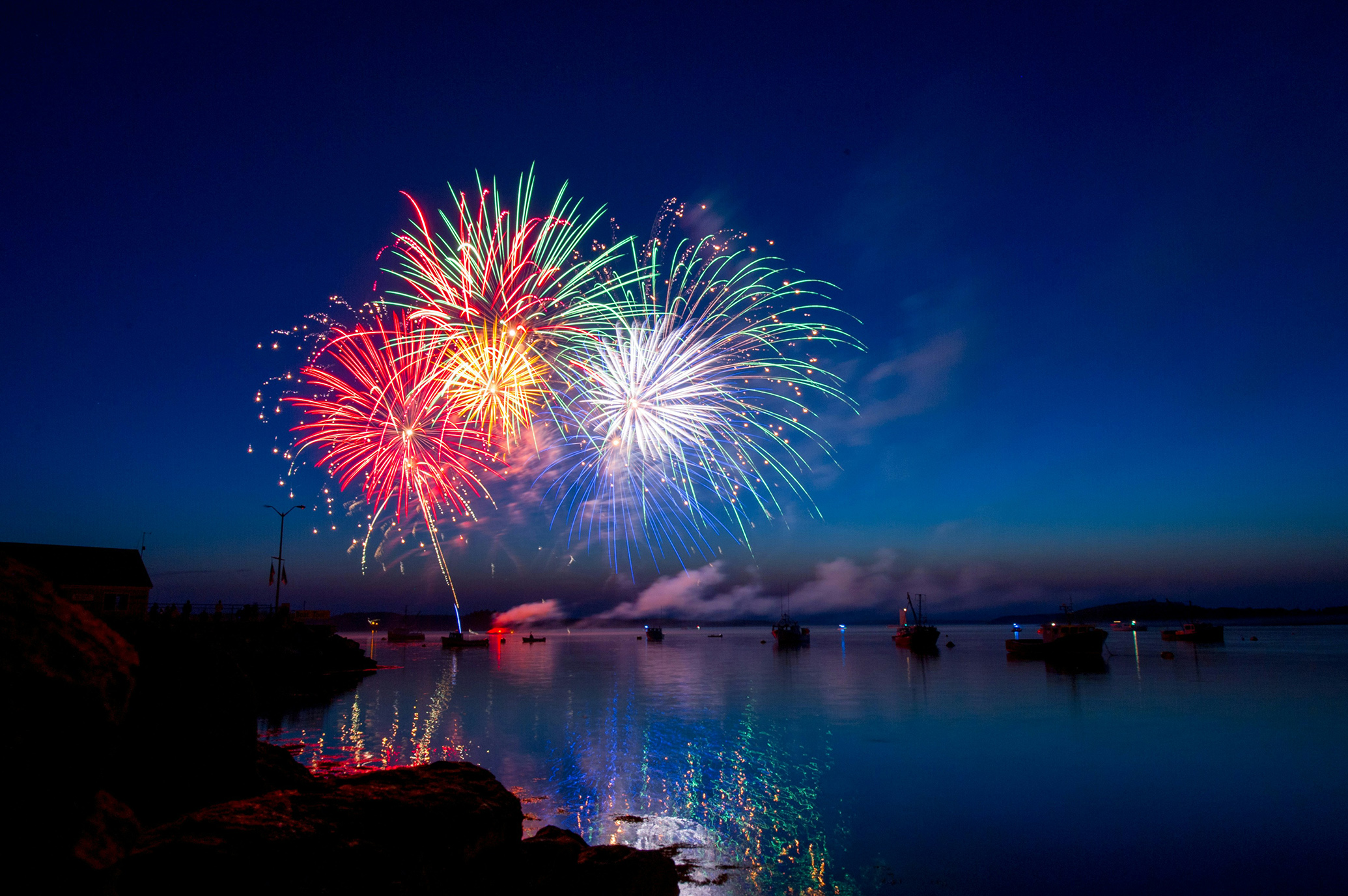 Imagine cu artificii de Revelion